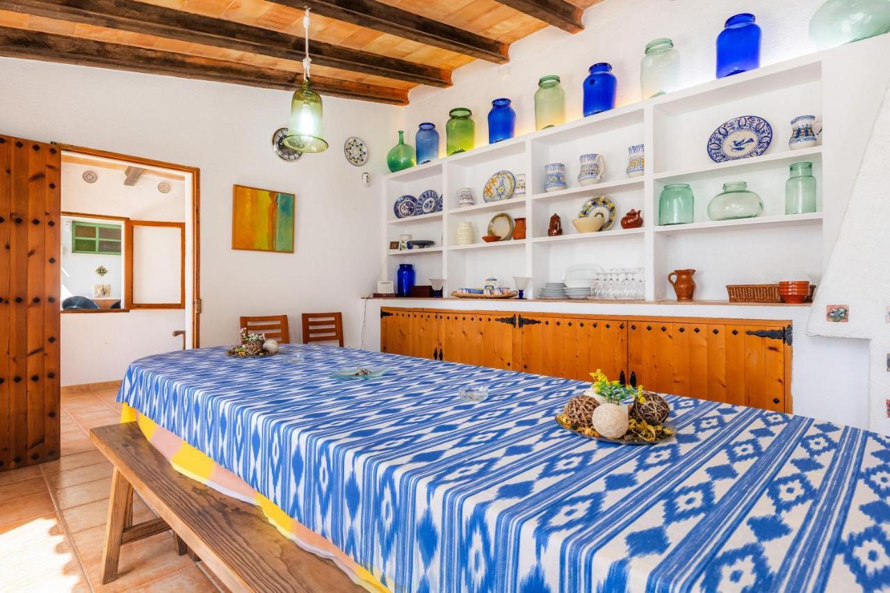 Вилла Sa Casa Des Pintor Miquel Vives 213 Кала Бона Экстерьер фото