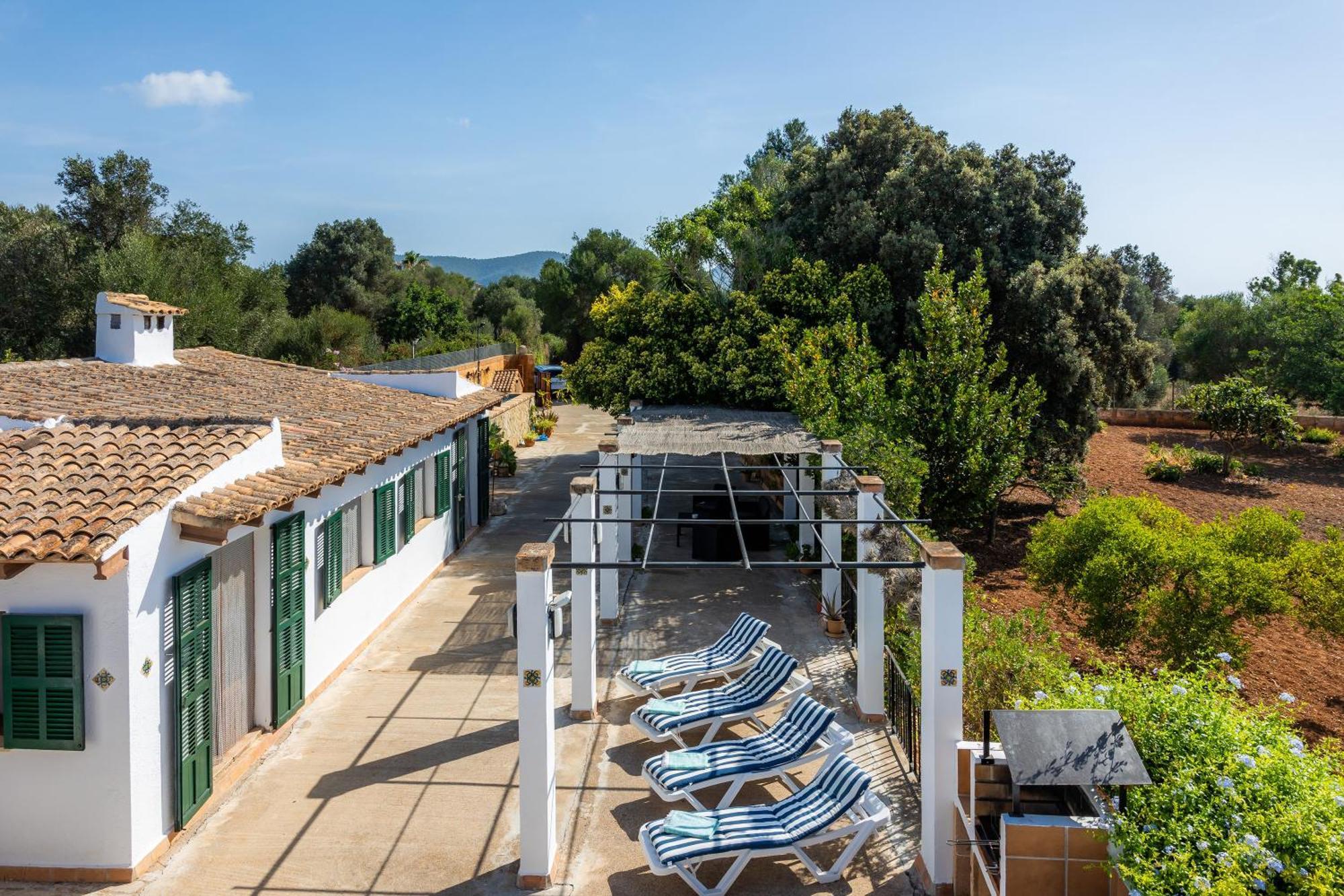 Вилла Sa Casa Des Pintor Miquel Vives 213 Кала Бона Экстерьер фото