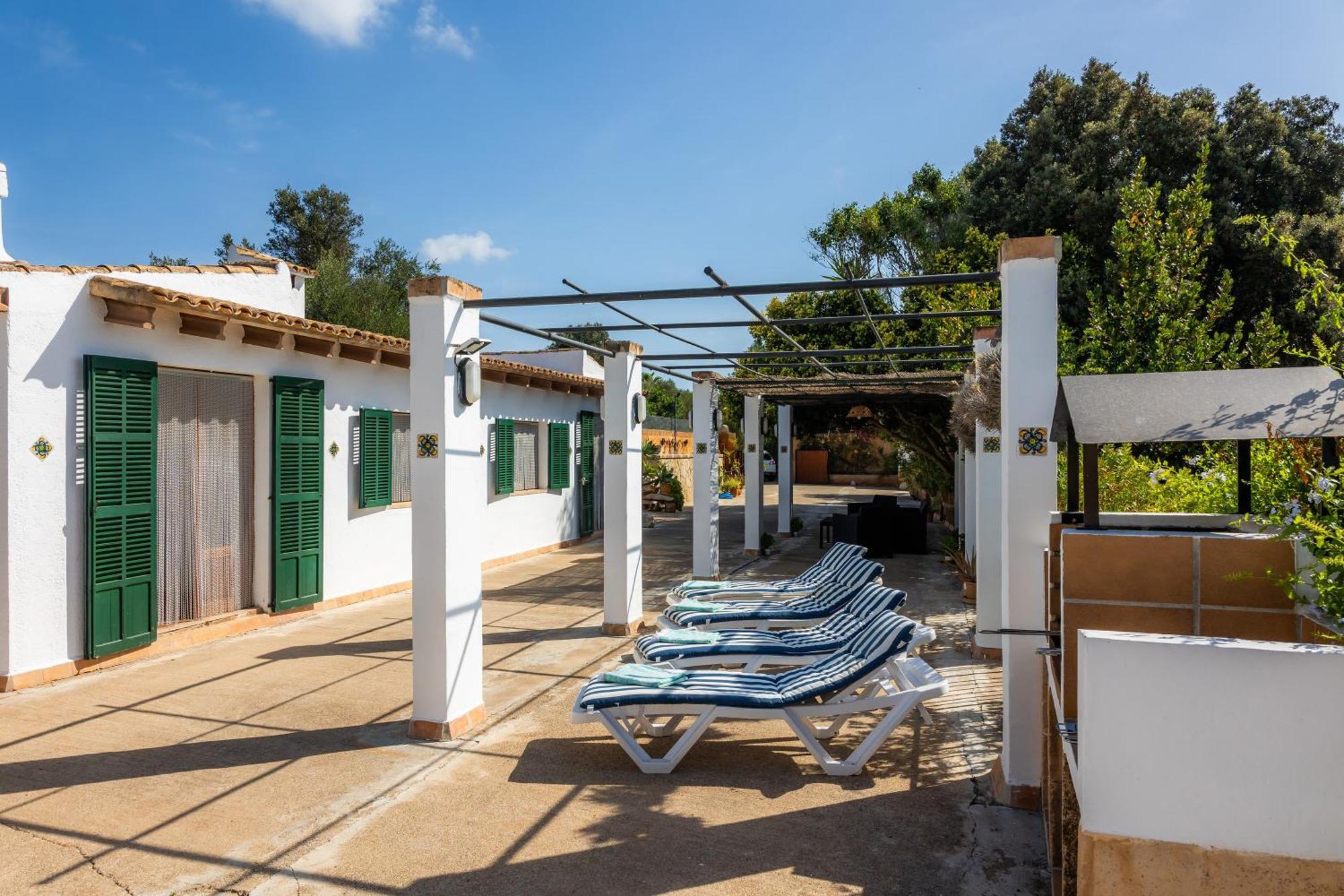 Вилла Sa Casa Des Pintor Miquel Vives 213 Кала Бона Экстерьер фото